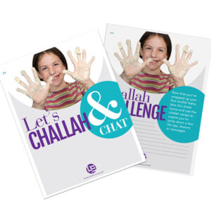 The Let's Challah Invitation and Post-Meeting Challenge Prompt