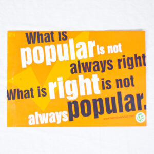The Popular Poster [Included in the Classic Member's Kit. Also Sold Separately]