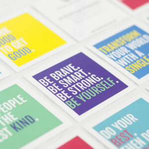 Square Quote Cards